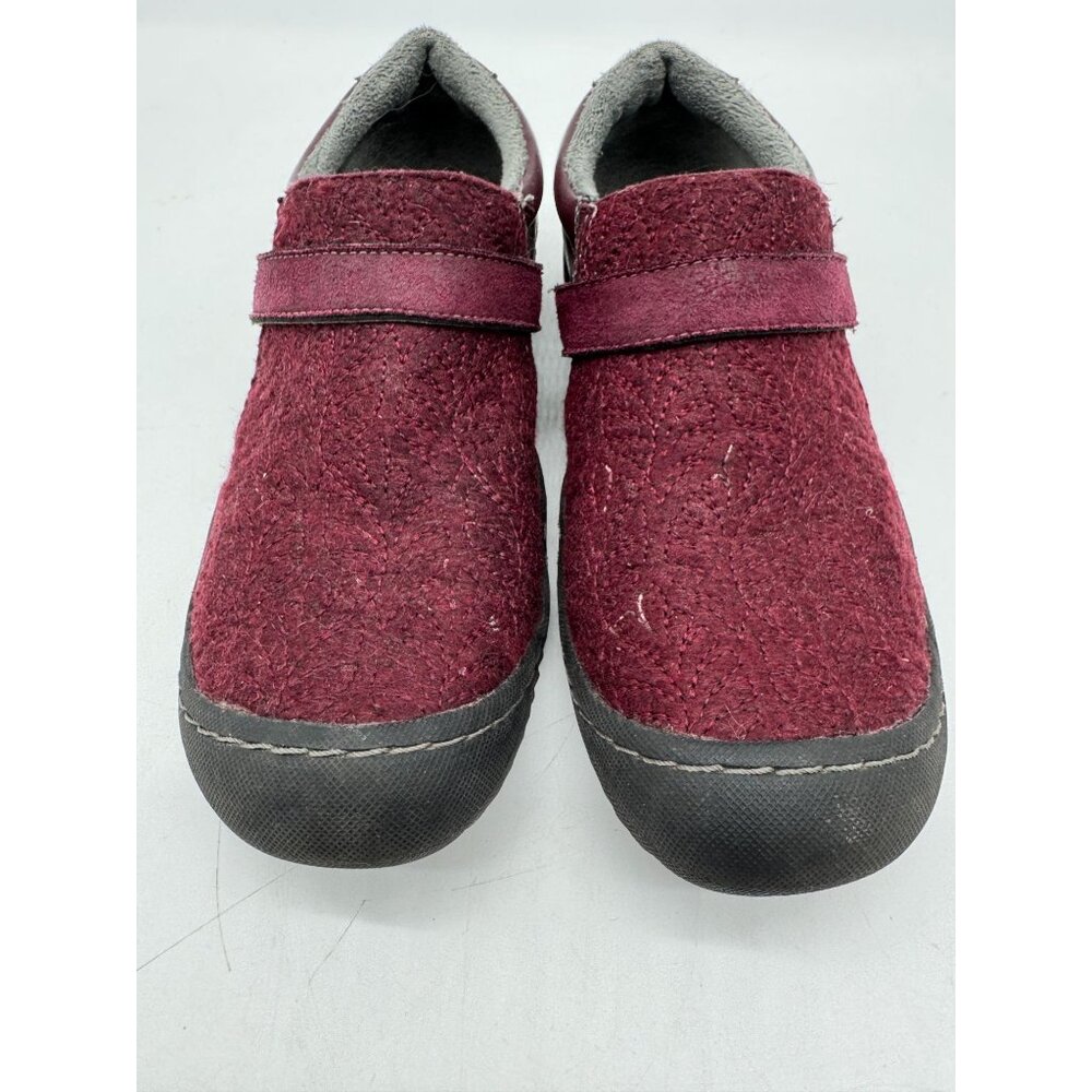 Jsport Womens Blair Slip-On Comfort Shoes Size 8M Maroon Cozy Memory Foam Winter - Picture 5 of 13